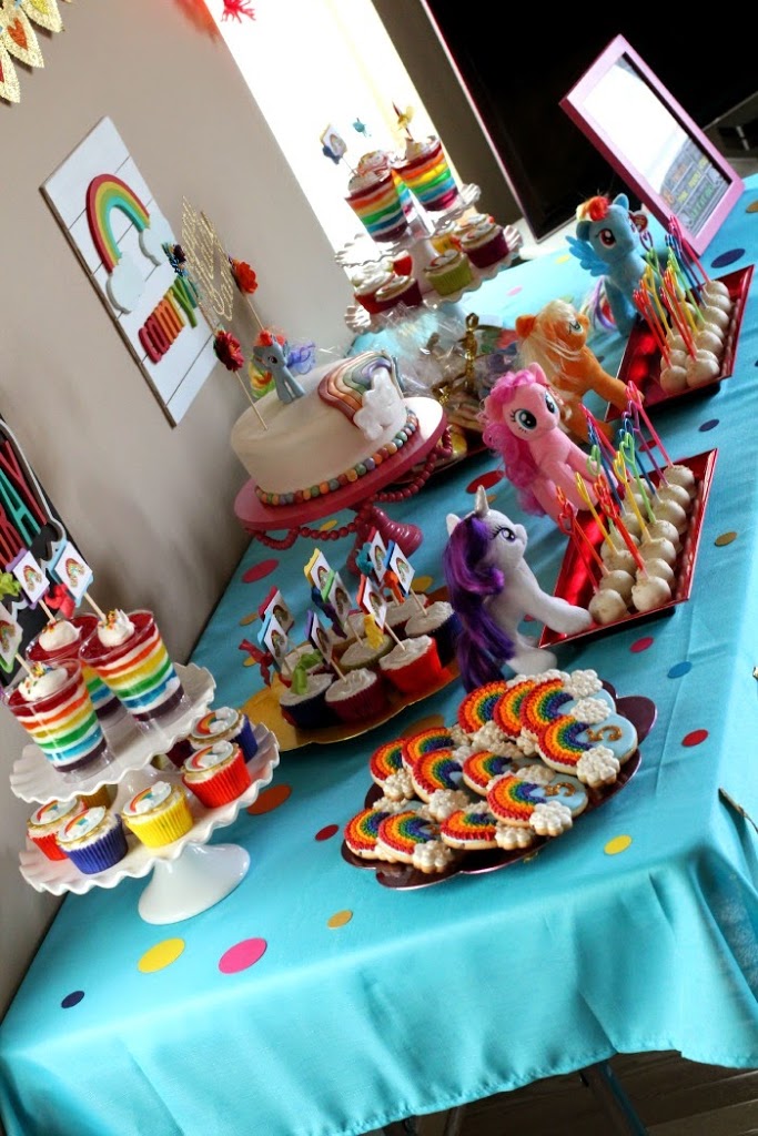 Cami's Rainbow Dash My Little Pony 5th Birthday Party – Ellery Designs