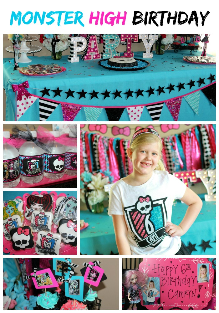 Monster High Party – Cami's 6th Birthday!