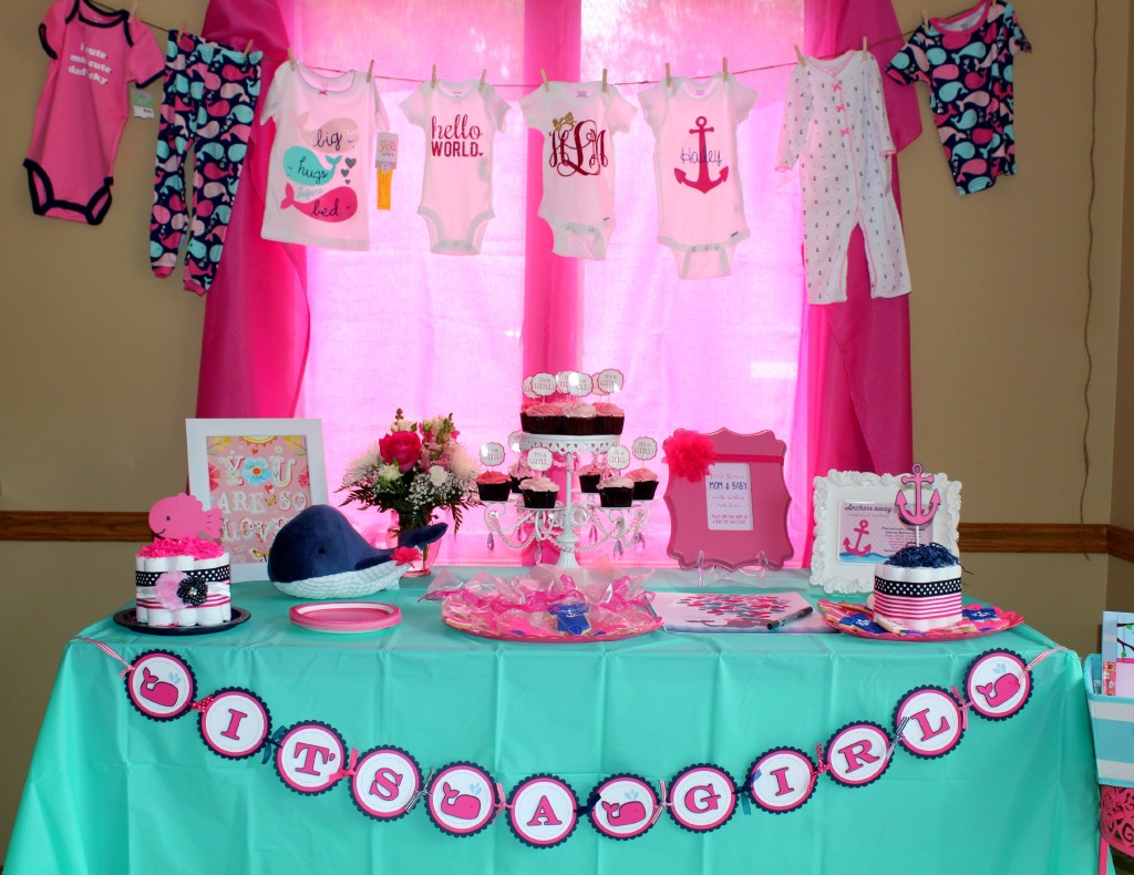 Nautical girl best sale baby shower