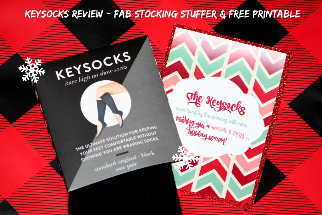 Keysocks Review - Perfect Stocking Stuffer + Free Printable
