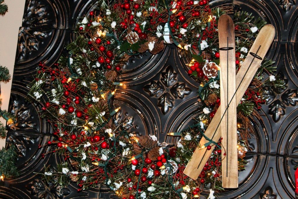 Christmas Mantel Decor by Ellery Designs