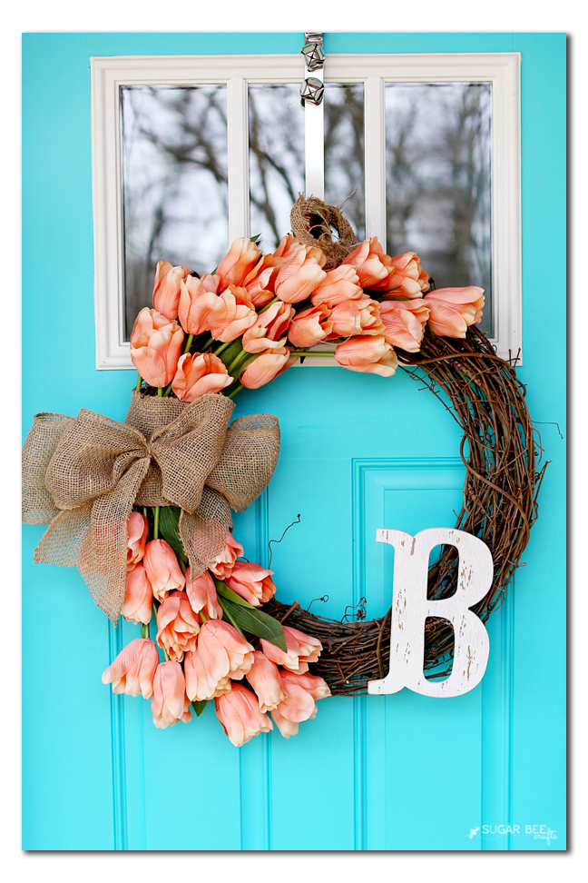 5 Spring Front Porch Decor Ideas by Sweet Threads for ElleryDesigns.com