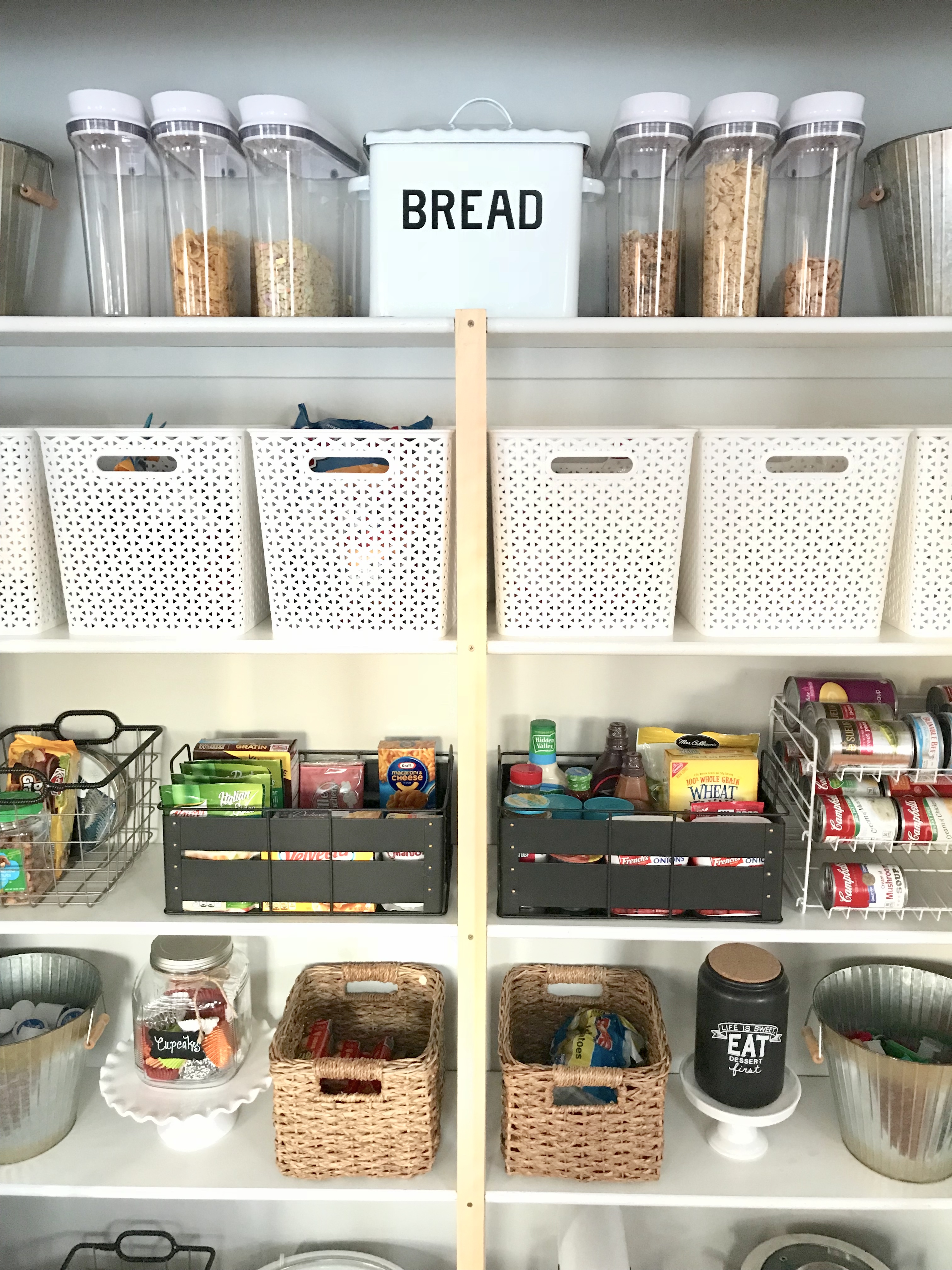 Target pantry and fridge storage bins! If you're looking for