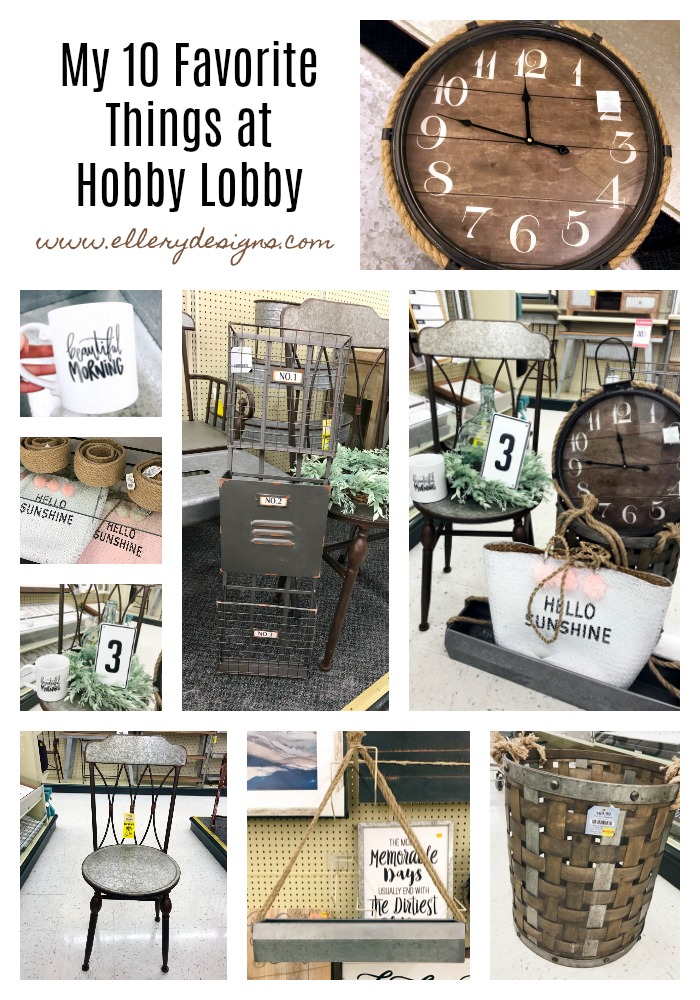 My 10 Favorite Things at Hobby Lobby – Ellery Designs